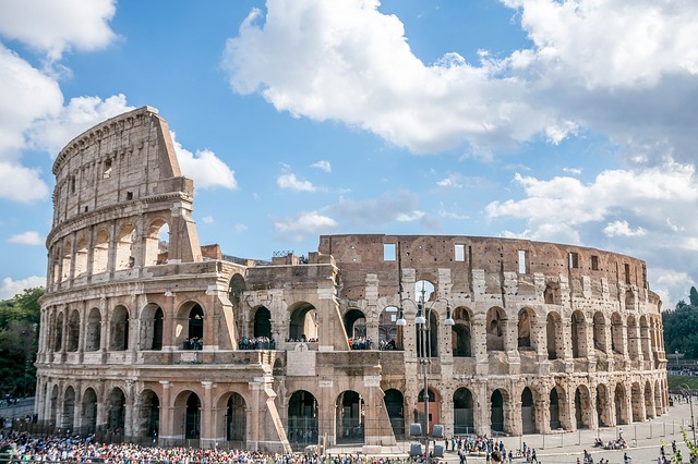 Italië Rome Colosseum