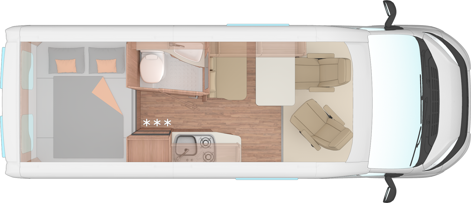 Apollo Saver 2 huren in Europa Campers Europa