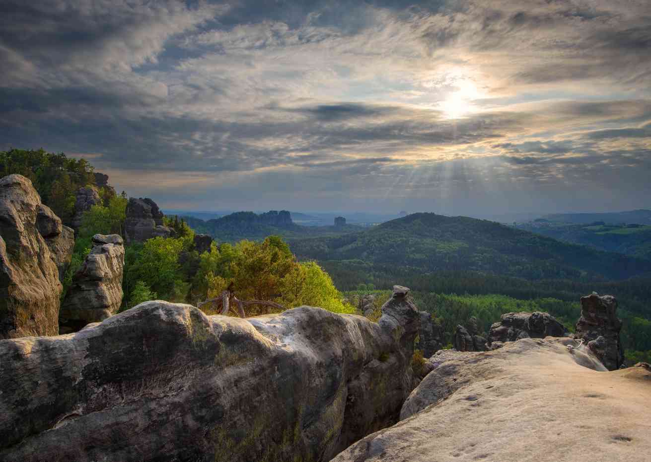 Tsjechie Boheems Zwitserland