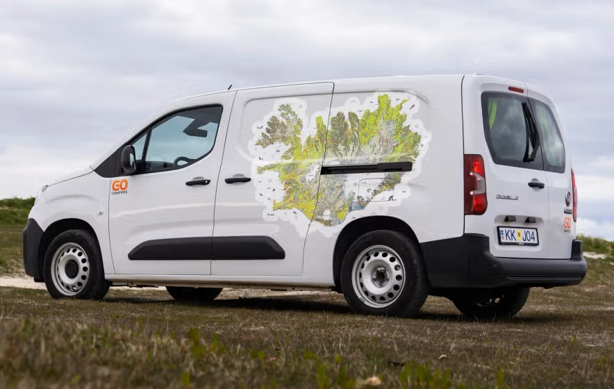 Go Campers - Go Iceland - linkerzijkant | Campers Europa